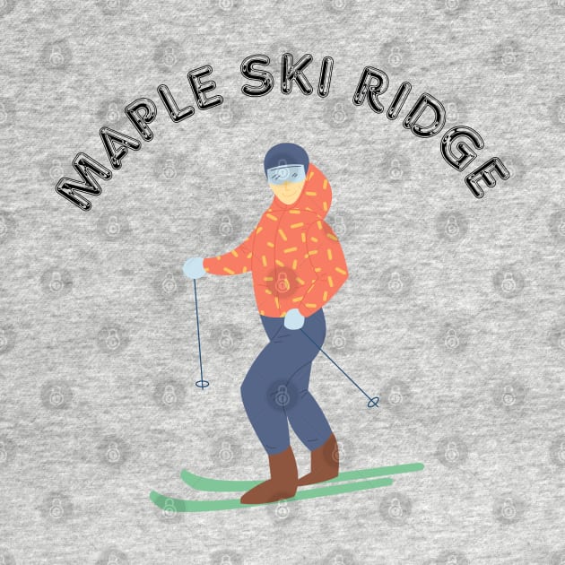 Skiing in Maple Ski Ridge by baha2010